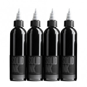 Тату краска Solid Ink BLACK LABEL Grey Wash Set 